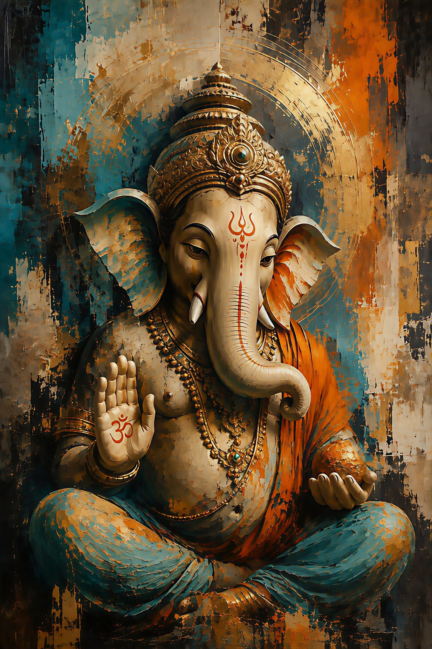 Divine Benediction | ChromaLuxe® Aluminium Metal Print | Gloss Finish