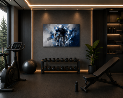 Velocity Unleashed | Contemporary Sports Art | Museum-Grade ChromaLuxe® Aluminium Metal Print
