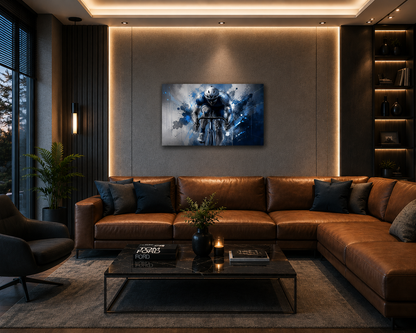 Velocity Unleashed | Contemporary Sports Art | Museum-Grade ChromaLuxe® Aluminium Metal Print