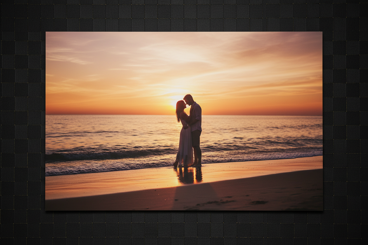 Ultra Premium Aluminum Metal Art | Personalized Photo Wall Art Decor | 16 x 24 inches